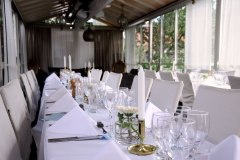 Vinterbröllop - ljust i vårt glashus